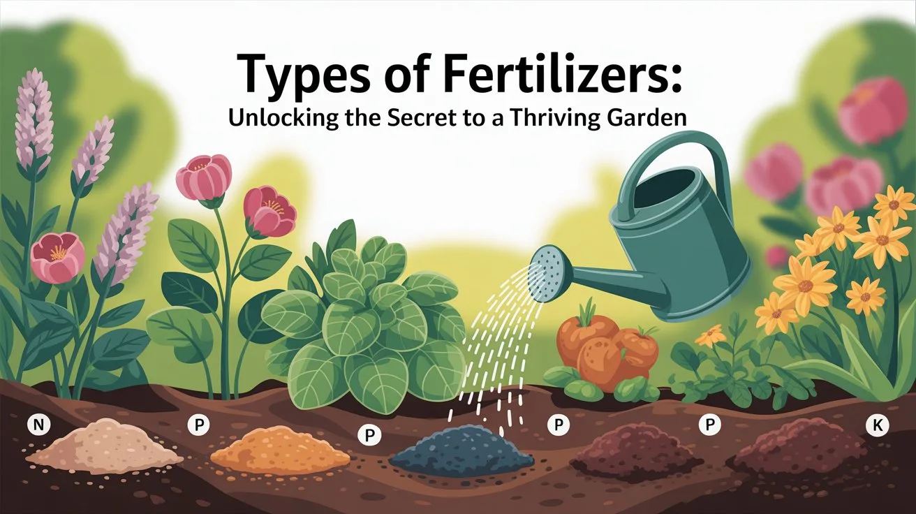 Types of Fertilizers: Unlocking the Secret to a Thriving Garden
