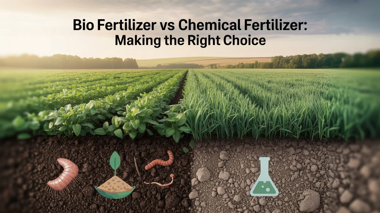 Bio Fertilizer vs Chemical Fertilizer: Making..