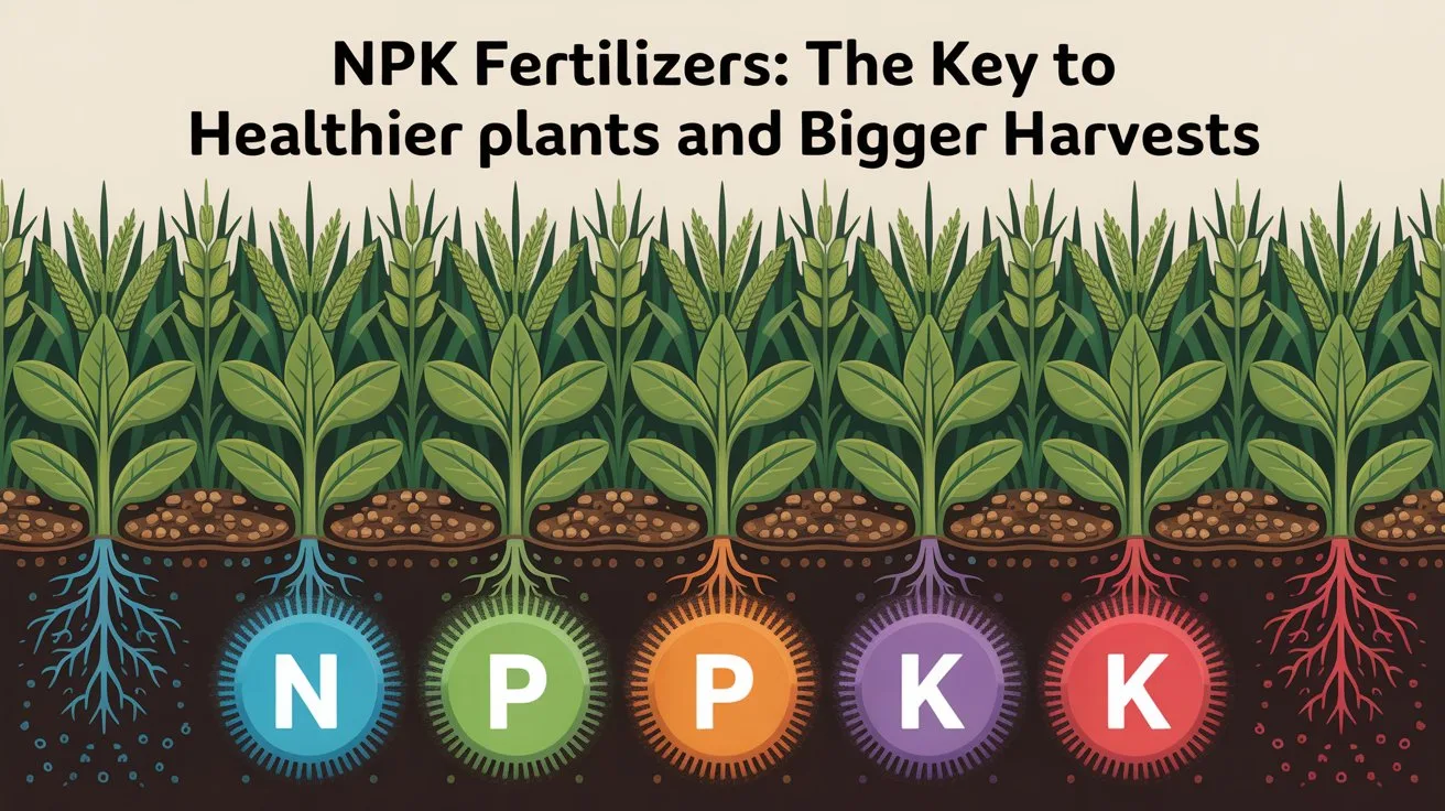 NPK Fertilizers: The Key to Healthier Plants and Bigger Harvests