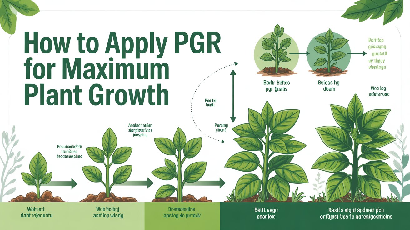 How to Apply PGR for Maximum Plant Growth