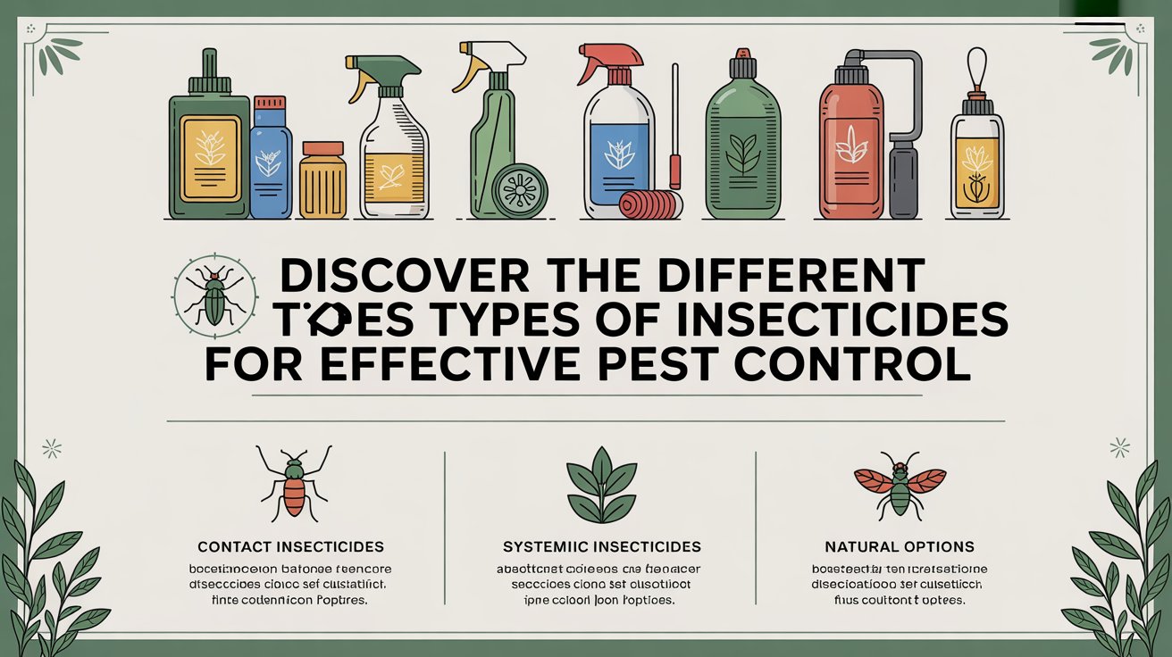 Discover the Different Types of Insecticides ..
