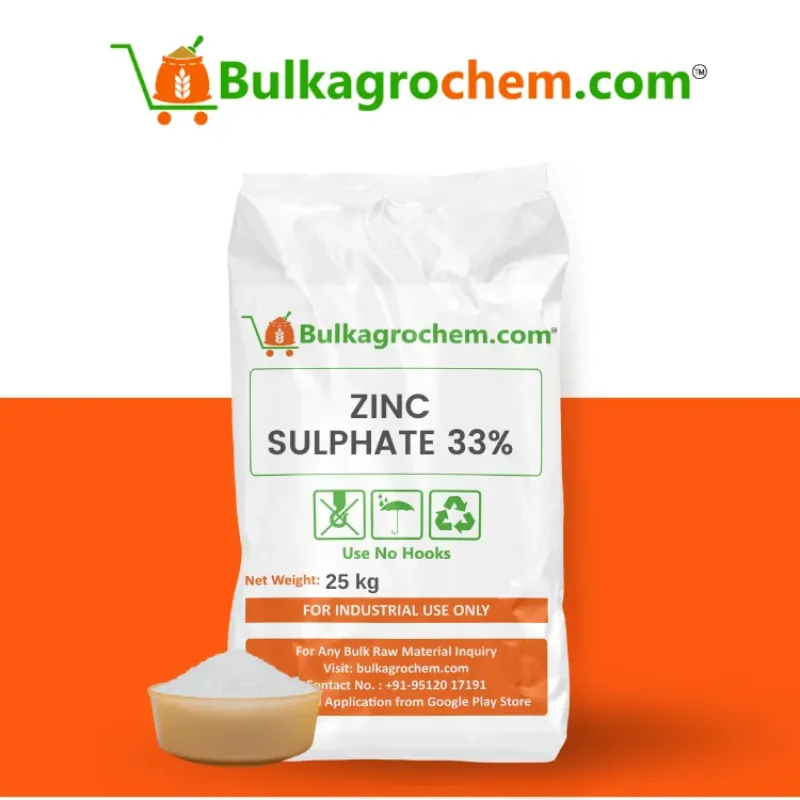 Zinc Sulphate : 33%