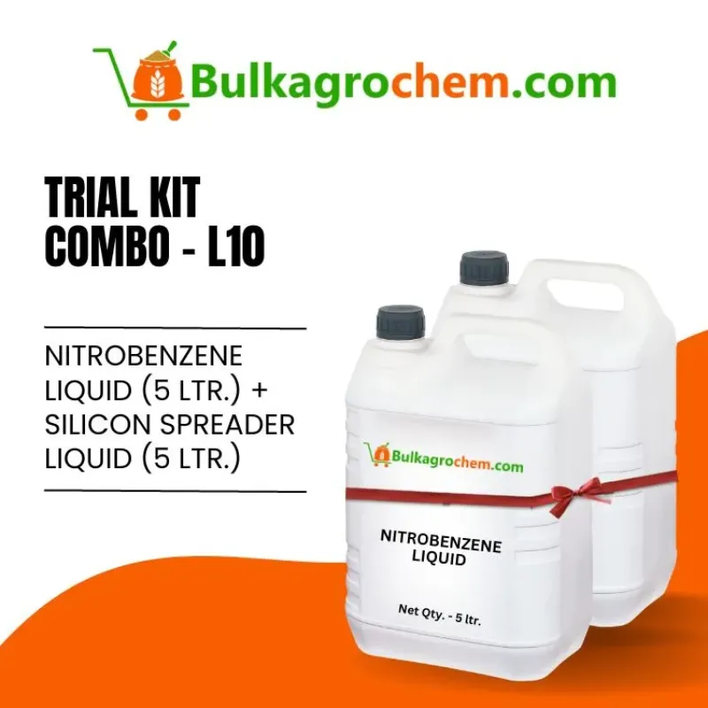 Trial Kit Combo – L10 { Nitrobenzene Liquid (5 ltr.) + Silicon Spreader Liquid (5 ltr.) }