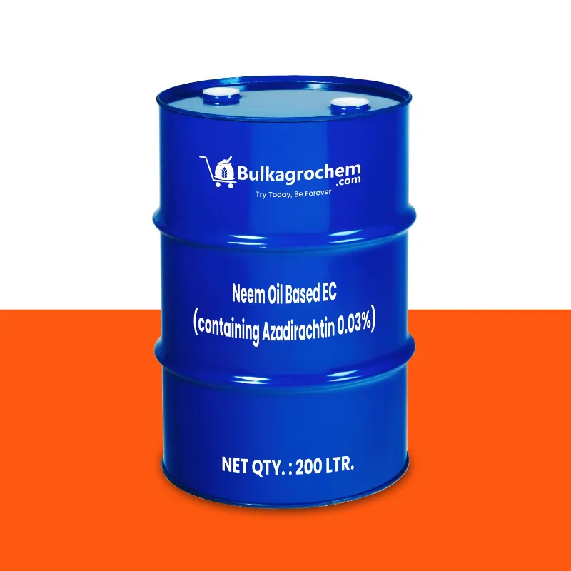 Neem Oil Based EC (containing Azadirachtin 0.03%)