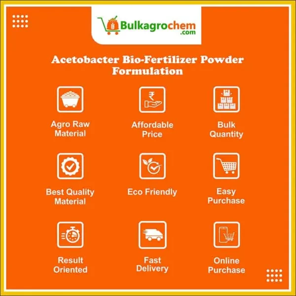 Acetobacter Bio-Fertilizer Powder Formulation(Water Insoluble)-new