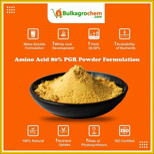 Amino Acid 80% PGR Powder Formulation-info