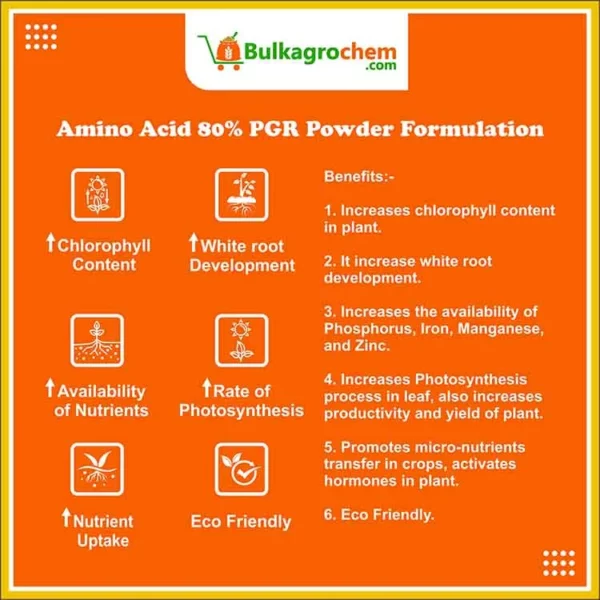 Amino Acid 80% PGR Powder Formulation-more-info