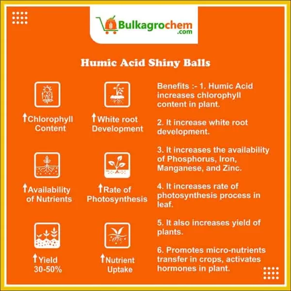 Humic Acid Shiny Balls-info
