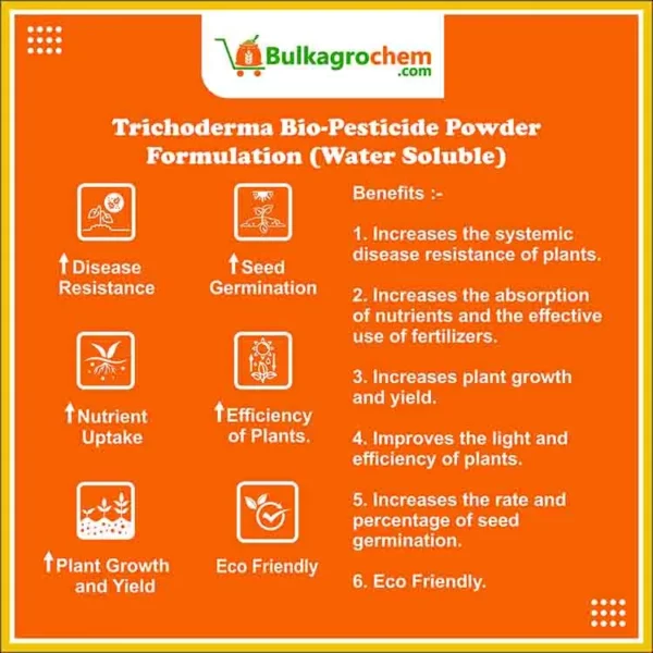 Trichoderma Bio-Pesticide Powder Formulation (Water Soluble)-more-info